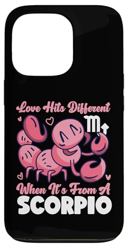 Skorpion-Sternzeichen: Liebe trifft anders, wenn es aus einem Skorpion ist Hülle für iPhone 13 Pro von Scorpio Zodiac Sign Designs For Women