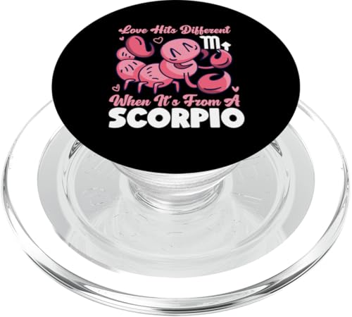 Skorpion-Sternzeichen: Liebe trifft anders, wenn es aus einem Skorpion ist PopSockets PopGrip für MagSafe Skorpion-Sternzeichen: Liebe trifft anders, wenn es aus einem Skorpion ist PopSockets PopGrip für MagSafe von Scorpio Zodiac Sign Designs For Women