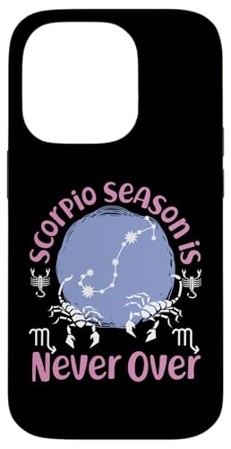 Skorpion Sternzeichen: Skorpion Season Is Never Over Hülle für iPhone 14 Pro Skorpion Sternzeichen: Skorpion Season Is Never Over Hülle für iPhone 14 Pro von Scorpio Zodiac Sign Designs For Women