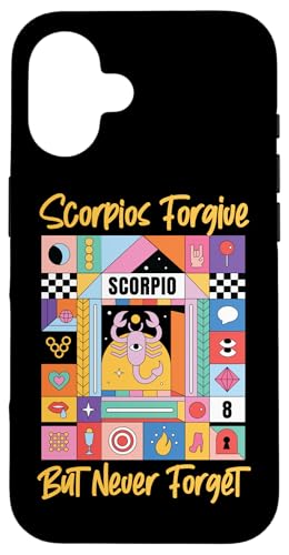 Skorpion Sternzeichen: Skorpios Forgive But Never Forget Hülle für iPhone 16 Skorpion Sternzeichen: Skorpios Forgive But Never Forget Hülle für iPhone 16 von Scorpio Zodiac Sign Designs For Women