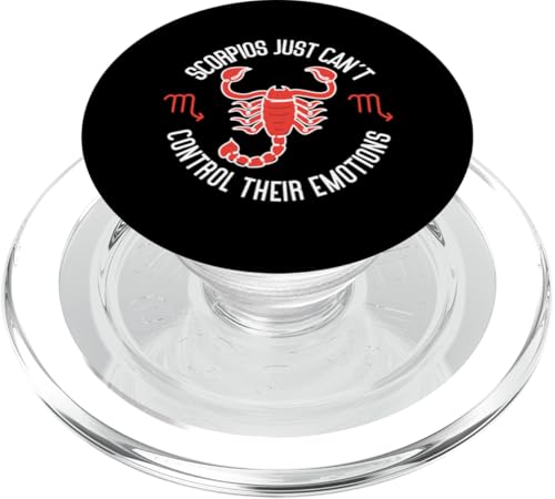 Skorpion-Sternzeichen: Skorpios können ihre Emotionen nicht kontrollieren PopSockets PopGrip für MagSafe Skorpion-Sternzeichen: Skorpios können ihre Emotionen nicht kontrollieren PopSockets PopGrip für MagSafe von Scorpio Zodiac Sign Designs For Women