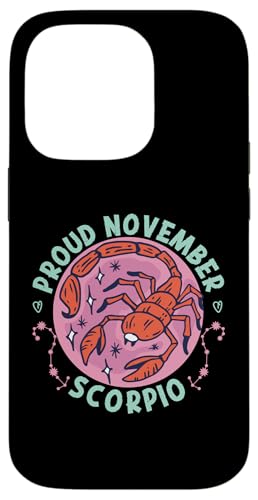 Skorpion Sternzeichen: Stolz November Skorpion Hülle für iPhone 14 Pro Skorpion Sternzeichen: Stolz November Skorpion Hülle für iPhone 14 Pro von Scorpio Zodiac Sign Designs For Women