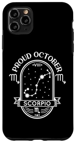 Skorpion Sternzeichen: Stolz Oktober Skorpion Hülle für iPhone 11 Pro Max Skorpion Sternzeichen: Stolz Oktober Skorpion Hülle für iPhone 11 Pro Max von Scorpio Zodiac Sign Designs For Women