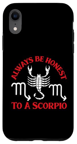 Skorpion Zodiac: Always Be Honest To A Scorpio Hülle für iPhone XR Skorpion Zodiac: Always Be Honest To A Scorpio Hülle für iPhone XR von Scorpio Zodiac Sign Designs For Women