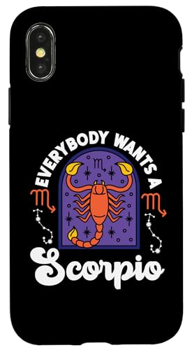 Skorpion Zodiac: Everybody Wants A Scorpio Hülle für iPhone X/XS von Scorpio Zodiac Sign Designs For Women