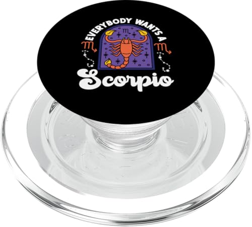 Skorpion Zodiac: Everybody Wants A Scorpio PopSockets PopGrip für MagSafe Skorpion Zodiac: Everybody Wants A Scorpio PopSockets PopGrip für MagSafe von Scorpio Zodiac Sign Designs For Women