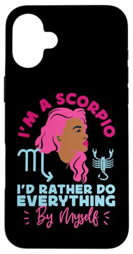 Skorpion Zodiac: I'd Rather Do Everything By Myself Hülle für iPhone 16 Plus Skorpion Zodiac: I'd Rather Do Everything By Myself Hülle für iPhone 16 Plus von Scorpio Zodiac Sign Designs For Women
