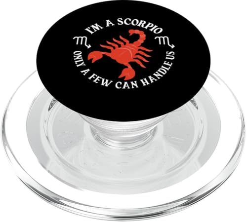 Skorpion Zodiac: I'm A Scorpio - Only A Few Can Handle Us PopSockets PopGrip für MagSafe Skorpion Zodiac: I'm A Scorpio - Only A Few Can Handle Us PopSockets PopGrip für MagSafe von Scorpio Zodiac Sign Designs For Women