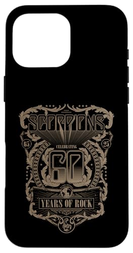 Offizielle Scorpions 60 Years of Rock Hülle für iPhone 16 Pro Max Offizielle Scorpions 60 Years of Rock Hülle für iPhone 16 Pro Max von Scorpion