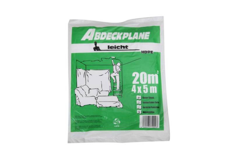 Scorprotect® Schutzfolie Abdeckplane Abdeckfolie HDPE 7 my „leicht“ 4 x 5 m von Scorprotect®