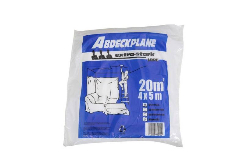 Scorprotect® Schutzfolie Abdeckplane Abdeckfolie LDPE 50 my „extra-stark“ 4 x 5 m von Scorprotect®