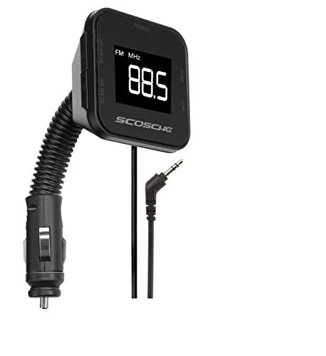 Scosche FMTD3 tuneIT Digital FM transmitter mit schwarzem lit Display & flexible Halterung für Apple iPad, iPhone, iPod & any MP3 device von Scosche