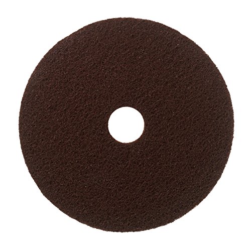3M Scotch-Brite PPBN480 Scotch-Brite Super-Pad, Reinigungspad, Premium Line, 480 mm, Braun (5 er-Pack) von Scotch-Brite