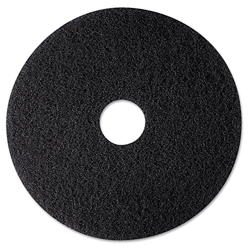 Scotch-Brite Grundreinigungspad Hi-Pro 7300, Schwarz, 460 mm, 5/Kasten von Scotch-Brite