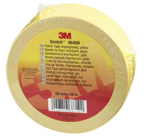 Scotch 9545N Y50 Gewebeband, 1 Rolle, 50 mm x 50 m, gelb Scotch 9545N Y50 Gewebeband, 1 Rolle, 50 mm x 50 m, gelb von Scotch