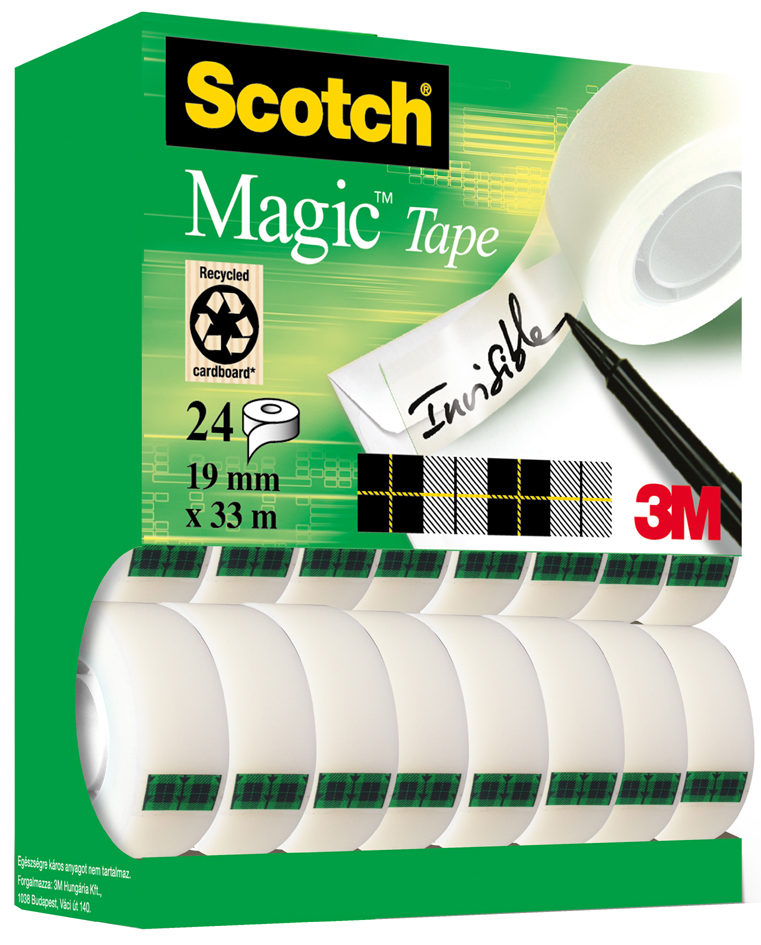 3M Scotch Klebefilm Magic 810, Promo-Pack, 19 mm x 33 m von Scotch