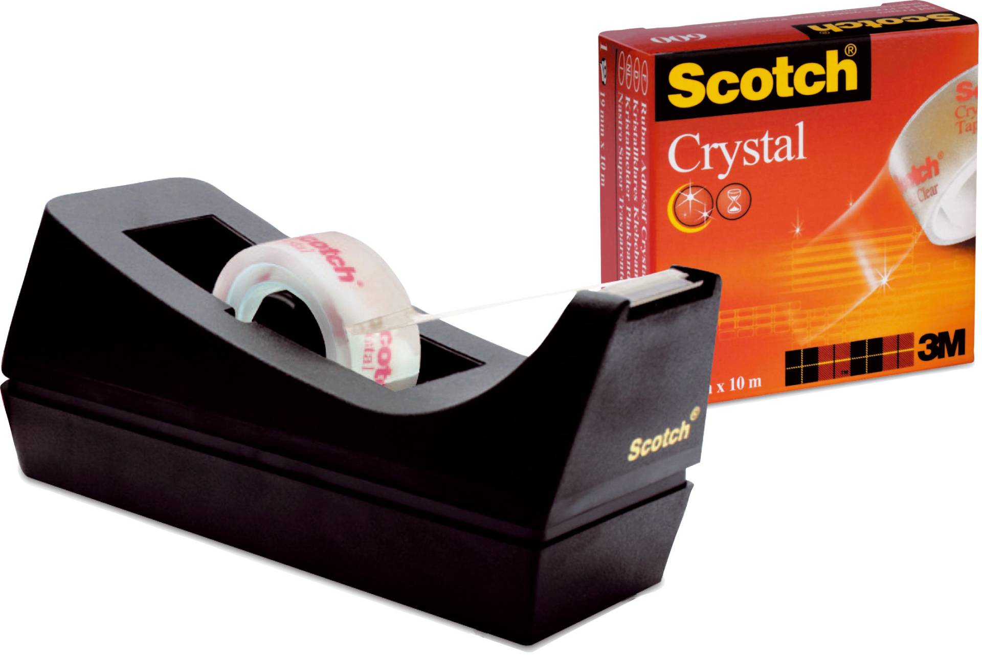3M Scotch Tischabroller C 38, inkl. Klebefilm Clear, schwarz 3M Scotch Tischabroller C 38, inkl. Klebefilm Clear, schwarz von Scotch
