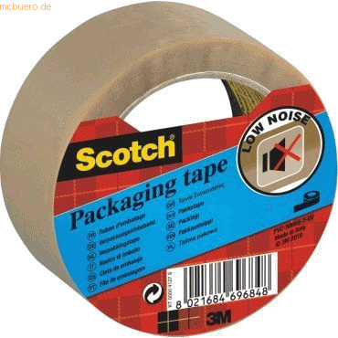 48 x Scotch Packband 38mm x 66m 50my PVC transparent von Scotch