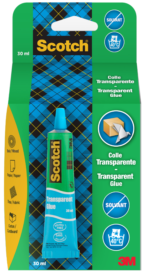 Scotch Alleskleber , Transparent Glue, , 30 ml von Scotch