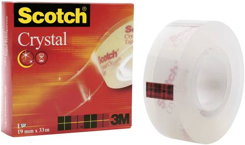 Scotch FT-5100-5222-6 C6001910 Klebeband Scotch® Crystal Clear 600 Transparent (L x B) 10m x 19mm von Scotch