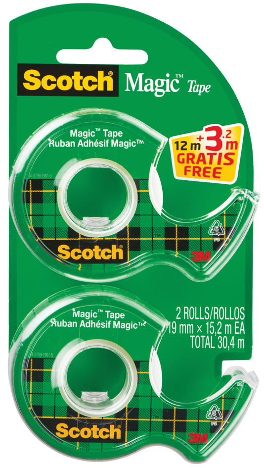 Scotch Handabroller Magic, transparent, bestückt von Scotch