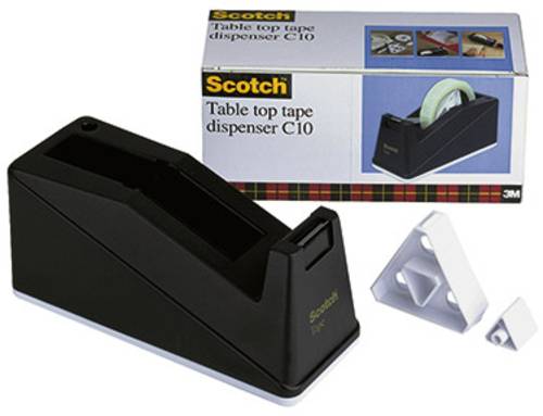 Scotch Klebeband-Abroller C10 Schwarz von Scotch