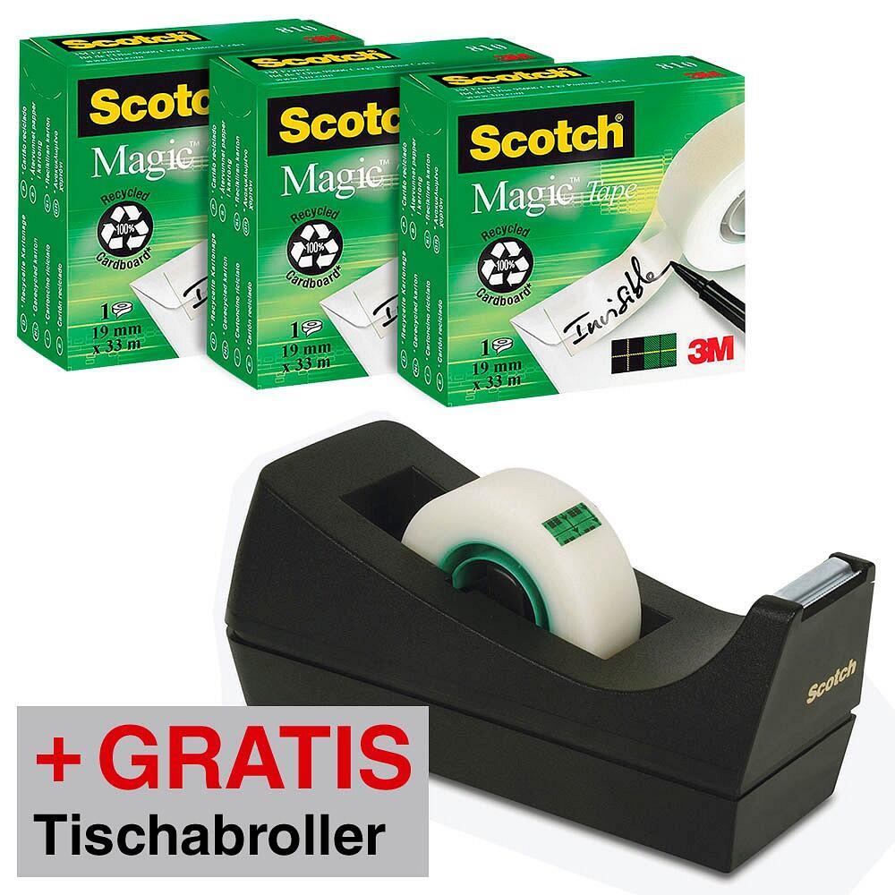 Scotch Klebefilm 19 mm x 33 m matt-unsichtbar von Scotch