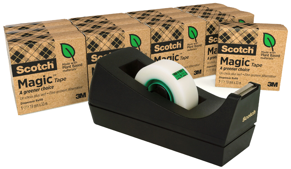 Scotch Tischabroller C38, inkl. 14 Rollen Klebefilm, schwarz Scotch Tischabroller C38, inkl. 14 Rollen Klebefilm, schwarz von Scotch