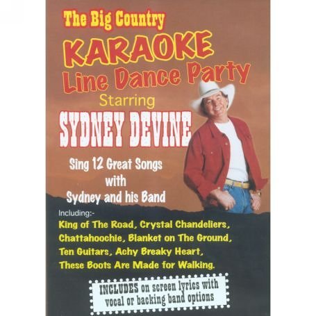 Sydney Devine - Big Country Karaoke Line Dance Party [DVD] [UK Import] von Scotdisc