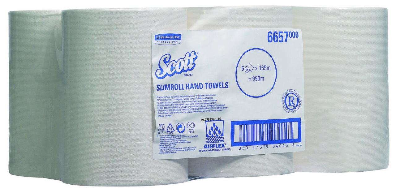 Scott® Handtuchrollen 1-lagig weiß von Scott®