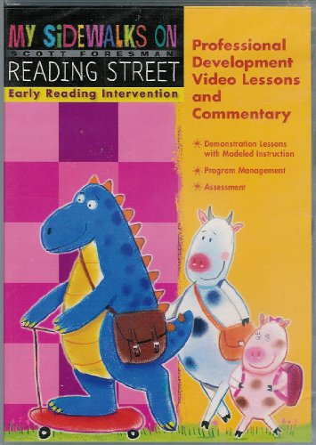READING 2008 MY SIDEWALKS EARLY READING INTERVENTION PROFESSIONAL DEVELOPMENT VIDEO LESSONS AND COMMENTARY DVD GRADE K von Scott Foresman