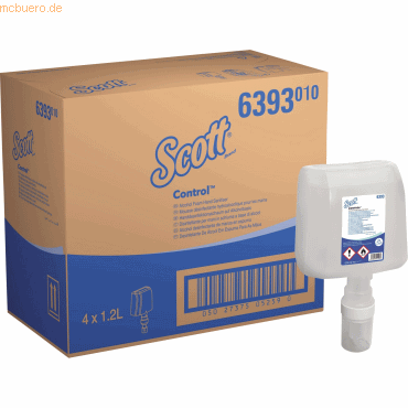 Scott Handdesinfektionsschaum 6393 mit Alkohol 1200ml Scott Handdesinfektionsschaum 6393 mit Alkohol 1200ml von Scott