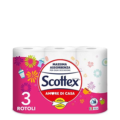 Scottex Liebe des Hauses Küchenpapier, 3 Rollen Scottex Liebe des Hauses Küchenpapier, 3 Rollen von Scottex