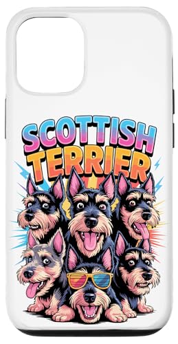 90s Vintage Scottish Terrier Scottie Terriers Hülle für iPhone 12/12 Pro 90s Vintage Scottish Terrier Scottie Terriers Hülle für iPhone 12/12 Pro von Scottish Terrier Dog Lover Gifts
