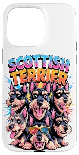 90s Vintage Scottish Terrier Scottie Terriers Hülle für iPhone 15 Pro Max 90s Vintage Scottish Terrier Scottie Terriers Hülle für iPhone 15 Pro Max von Scottish Terrier Dog Lover Gifts