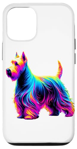 Paint Art Scottish Terrier Scottie Terriers Hülle für iPhone 12/12 Pro von Scottish Terrier Dog Lover Gifts