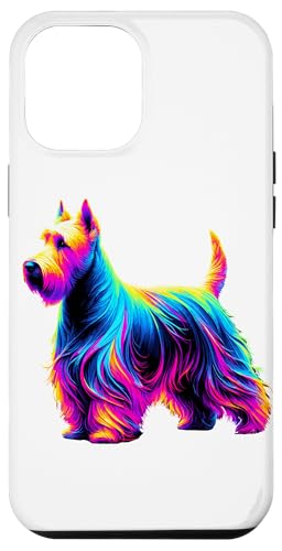Paint Art Scottish Terrier Scottie Terriers Hülle für iPhone 12 Pro Max von Scottish Terrier Dog Lover Gifts