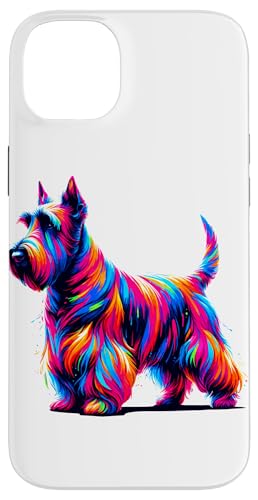 Paint Art Scottish Terrier Scottie Terriers Hülle für iPhone 14 Plus von Scottish Terrier Dog Lover Gifts