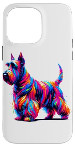 Paint Art Scottish Terrier Scottie Terriers Hülle für iPhone 14 Pro Max von Scottish Terrier Dog Lover Gifts