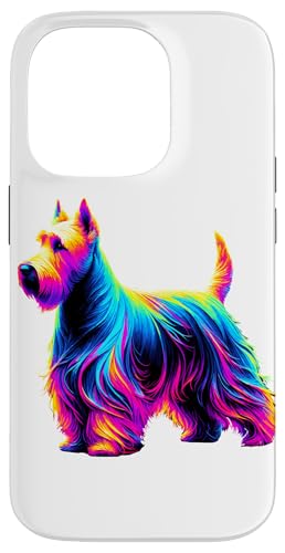Paint Art Scottish Terrier Scottie Terriers Hülle für iPhone 14 Pro von Scottish Terrier Dog Lover Gifts