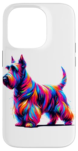 Paint Art Scottish Terrier Scottie Terriers Hülle für iPhone 14 Pro von Scottish Terrier Dog Lover Gifts