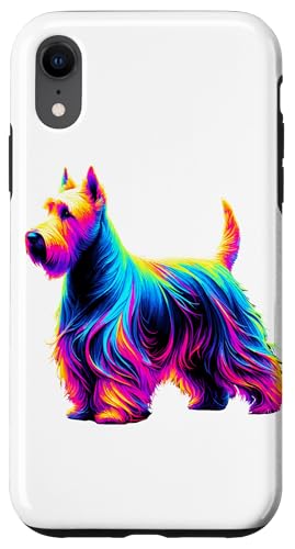 Paint Art Scottish Terrier Scottie Terriers Hülle für iPhone XR von Scottish Terrier Dog Lover Gifts