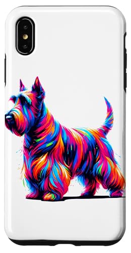 Paint Art Scottish Terrier Scottie Terriers Hülle für iPhone XS Max von Scottish Terrier Dog Lover Gifts