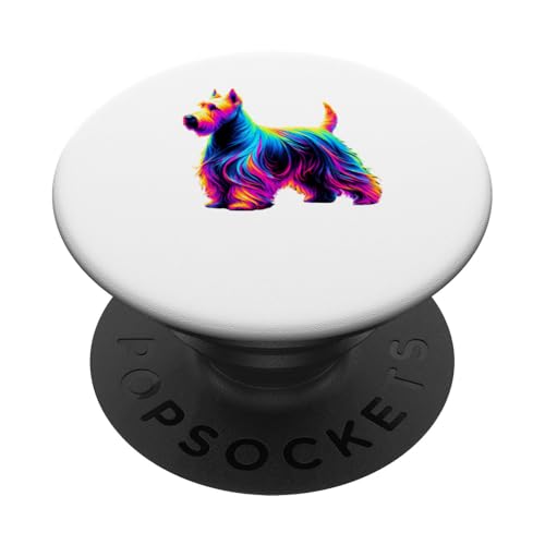 Paint Art Scottish Terrier Scottie Terriers PopSockets Klebender PopGrip Paint Art Scottish Terrier Scottie Terriers PopSockets Klebender PopGrip von Scottish Terrier Dog Lover Gifts