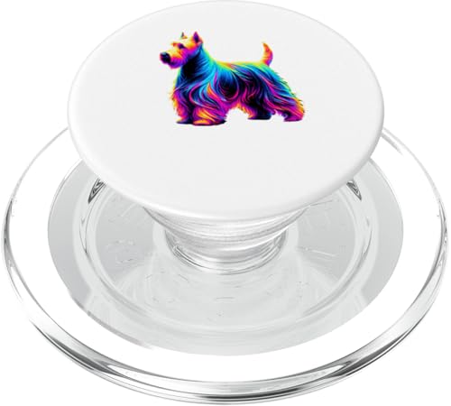 Paint Art Scottish Terrier Scottie Terriers PopSockets PopGrip für MagSafe von Scottish Terrier Dog Lover Gifts