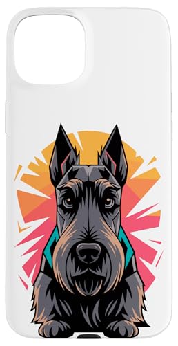 Polygonal Abstract Art Scottish Terrier Scottie Terriers Hülle für iPhone 15 Plus Polygonal Abstract Art Scottish Terrier Scottie Terriers Hülle für iPhone 15 Plus von Scottish Terrier Dog Lover Gifts