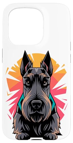 Polygonal Abstract Art Scottish Terrier Scottie Terriers Hülle für iPhone 15 Pro Polygonal Abstract Art Scottish Terrier Scottie Terriers Hülle für iPhone 15 Pro von Scottish Terrier Dog Lover Gifts