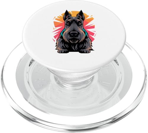Polygonal Abstract Art Scottish Terrier Scottie Terriers PopSockets PopGrip für MagSafe Polygonal Abstract Art Scottish Terrier Scottie Terriers PopSockets PopGrip für MagSafe von Scottish Terrier Dog Lover Gifts