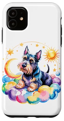 Rainbow Clouds Scottish Terrier Scottie Terriers Hülle für iPhone 11 Rainbow Clouds Scottish Terrier Scottie Terriers Hülle für iPhone 11 von Scottish Terrier Dog Lover Gifts