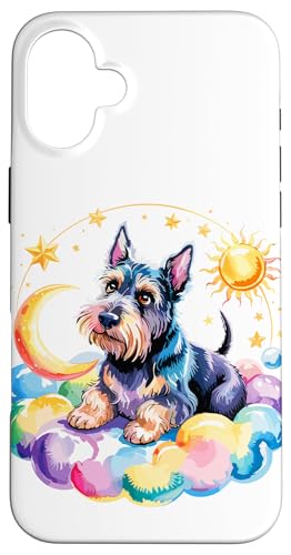Rainbow Clouds Scottish Terrier Scottie Terriers Hülle für iPhone 16 Plus Rainbow Clouds Scottish Terrier Scottie Terriers Hülle für iPhone 16 Plus von Scottish Terrier Dog Lover Gifts